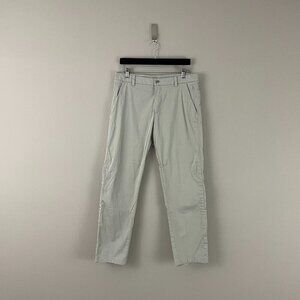 Lululemon Commission Pant Classic Swift Cotton Birch Beige Men's Size 32